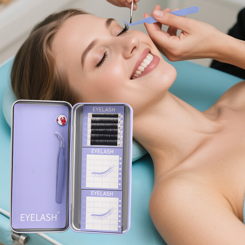 صندوق تخزين مغناطيسي لتمديد ال - مراجعة Eyelash Extension Salon وسعره