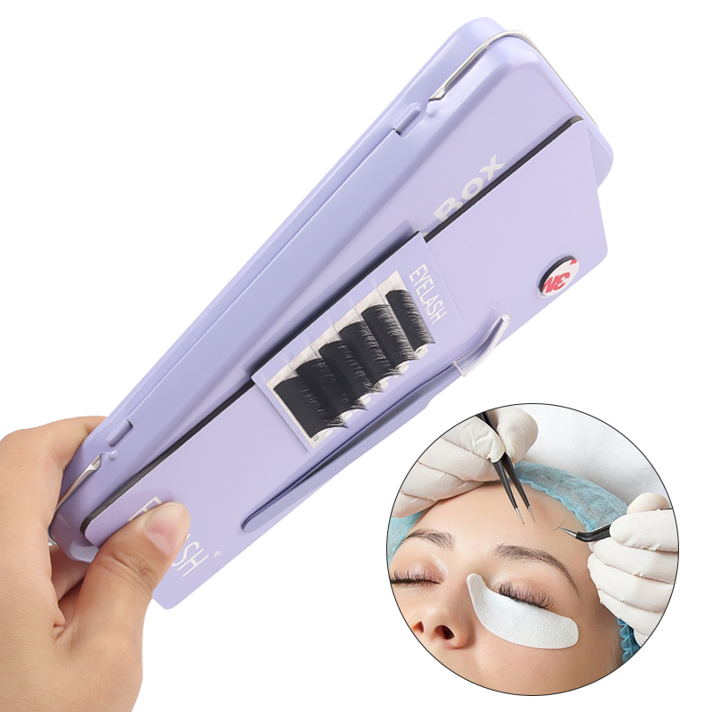 صندوق تخزين مغناطيسي لتمديد ال - مراجعة Eyelash Extension Salon وسعره