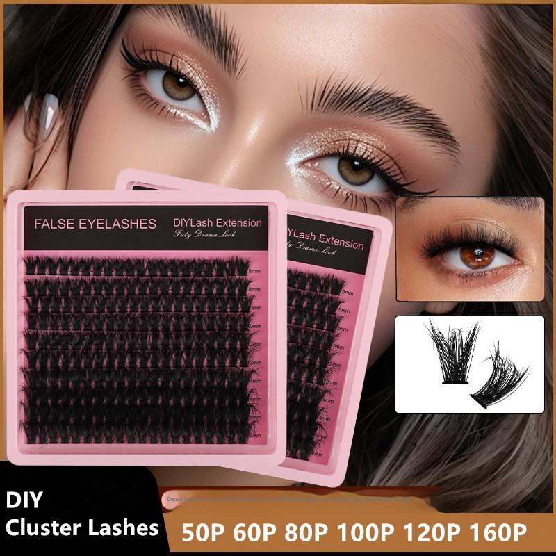 رموش كثيفة منفوشة بتجعيد D من  - مراجعة Eyelash Extension Salon وسعره