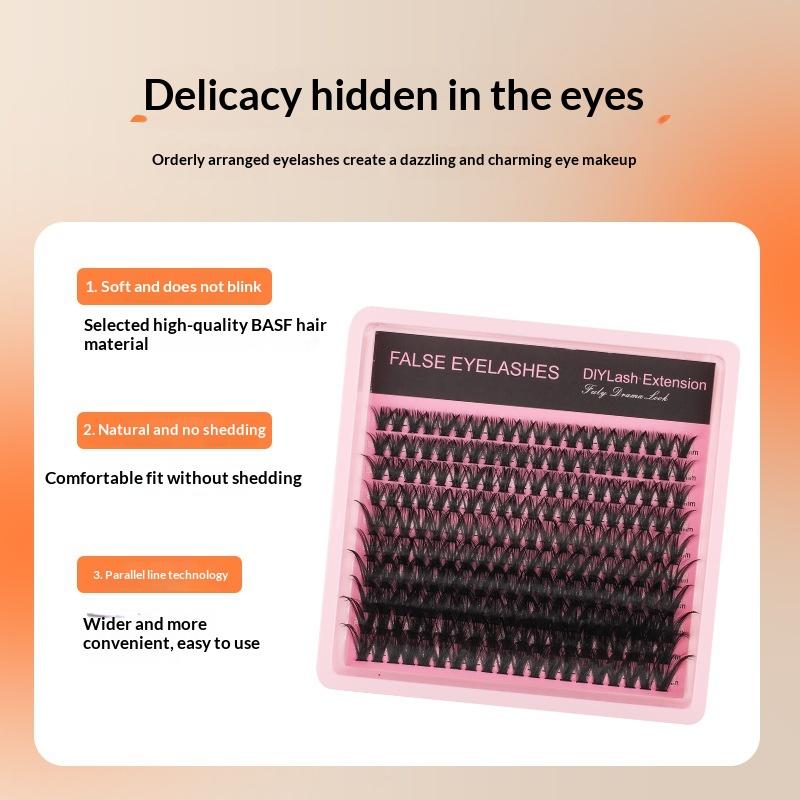 رموش كثيفة منفوشة بتجعيد D من  - مراجعة Eyelash Extension Salon وسعره