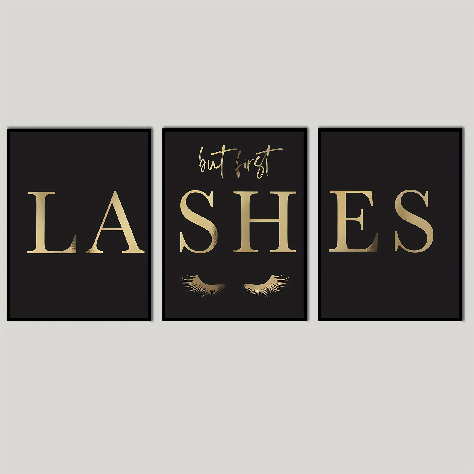 (بدون إطار 3 قطع) - 3 قطع من م - مراجعة Eyelash Extension Salon وسعره