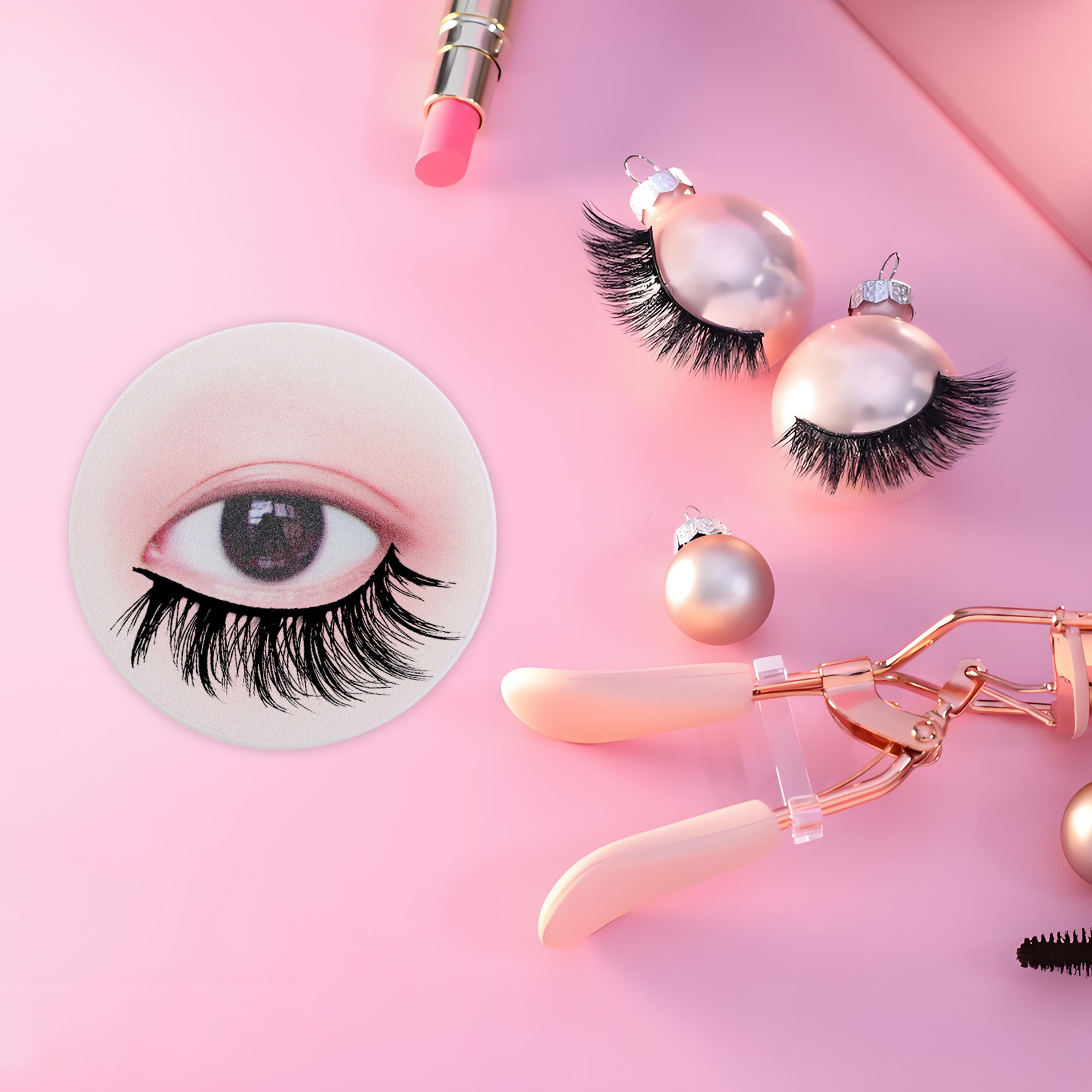 3 قطع من لوحات تدريب تمديد الر - مراجعة Eyelash Extension Salon وسعره