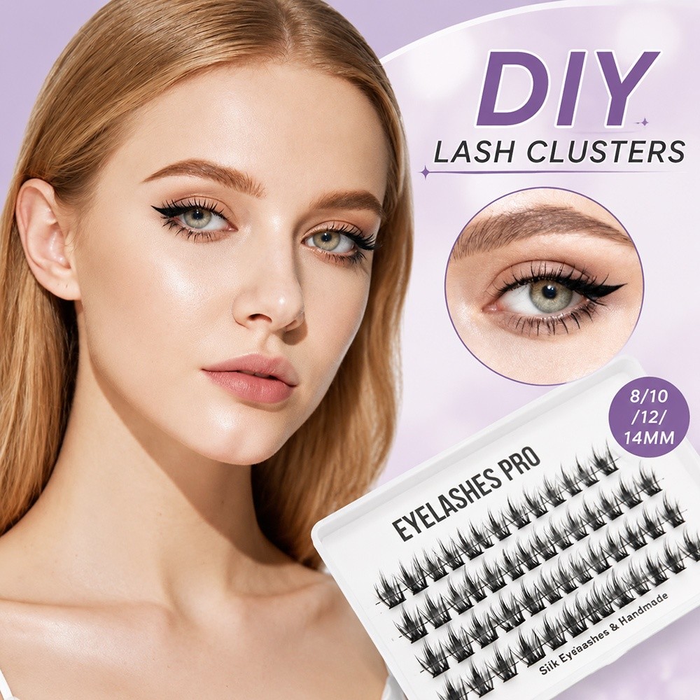 رموش صناعية جديدة بطول 8-14 مم - مراجعة Eyelash Extension For Beginners وسعره